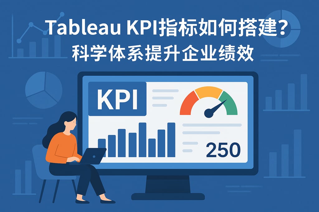 Tableau KPI指标如何搭建？科学体系提升企业绩效